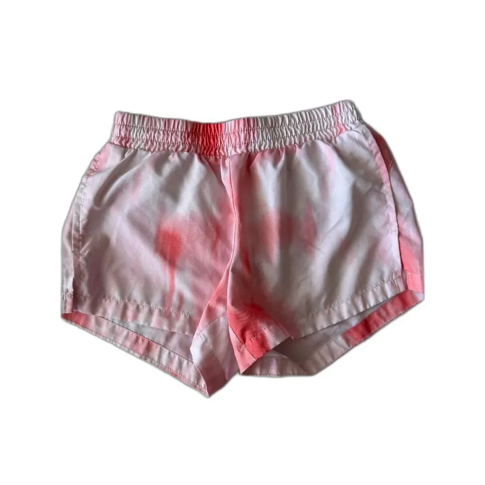 Girls Active Shorts Bundle Champion Mint Green 7/8 & Old Navy Go-Dry Tie Dye M 8